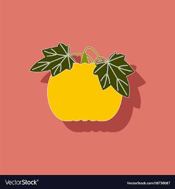 Paper sticker on stylish background plant vector image