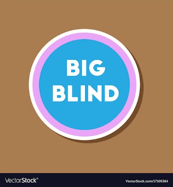 Paper sticker on stylish background poker big vector image