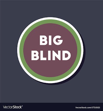 Paper sticker on stylish background poker big vector image