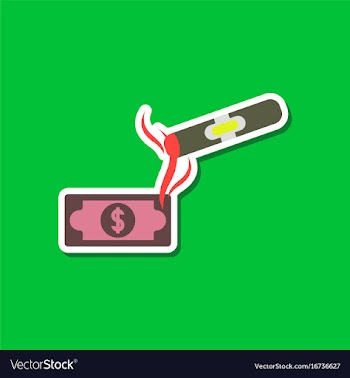 Paper sticker on stylish background poker cigar vector image