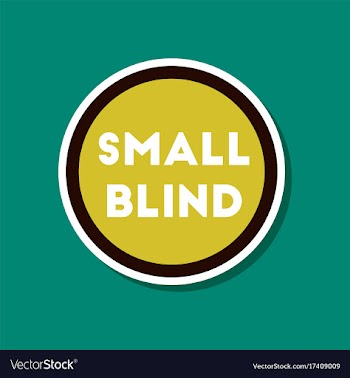 Paper sticker on stylish background poker small vector image