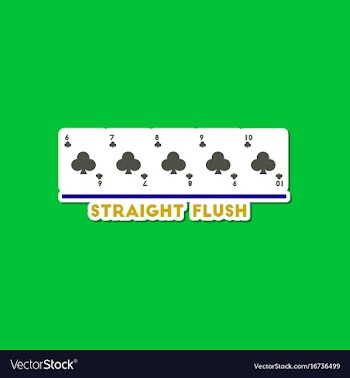 Paper sticker on stylish background poker vector image