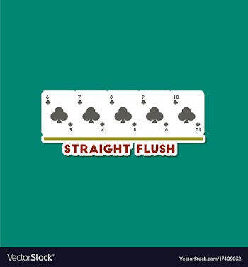 Paper sticker on stylish background poker vector image