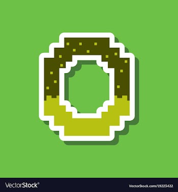 Paper sticker on stylish background pretzel vector image