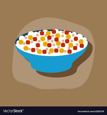 Paper sticker on stylish background salad plate vector image
