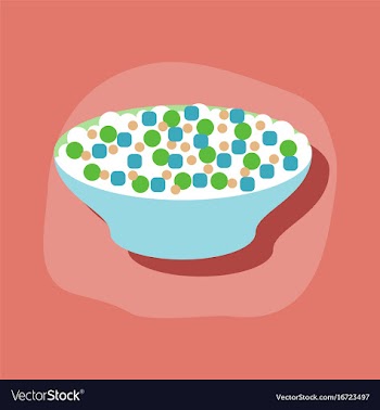 Paper sticker on stylish background salad plate vector image