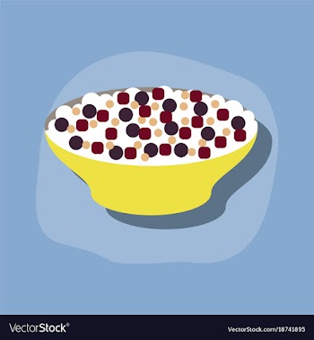Paper sticker on stylish background salad plate vector image