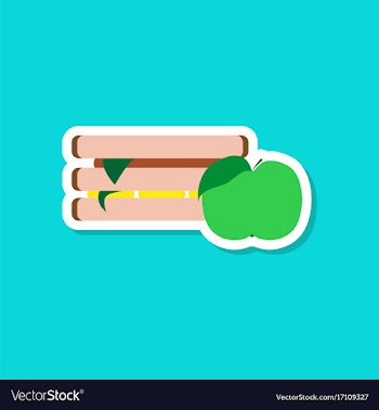 Paper sticker on stylish background sandwich and vector image