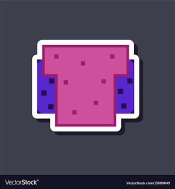 Paper sticker on stylish background sandwich vector image