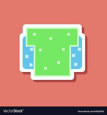 Paper sticker on stylish background sandwich vector image