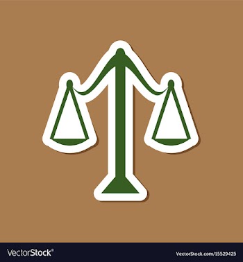 Paper sticker on stylish background scales vector image