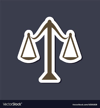 Paper sticker on stylish background scales vector image