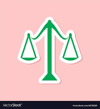Paper sticker on stylish background scales vector image