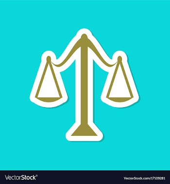Paper sticker on stylish background scales vector image