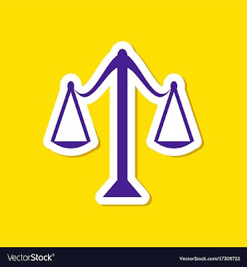 Paper sticker on stylish background scales vector image