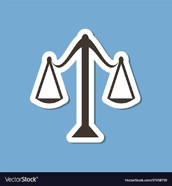 Paper sticker on stylish background scales vector image