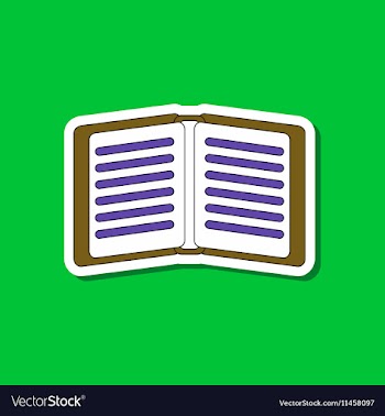 Paper sticker on stylish background school vector image