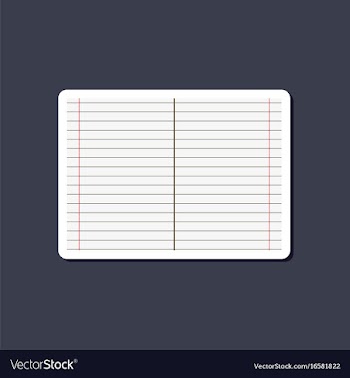 Paper sticker on stylish background school vector image