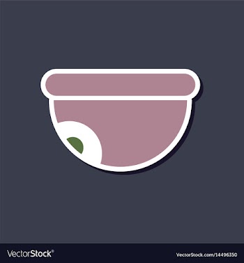 Paper sticker on stylish background security vector image