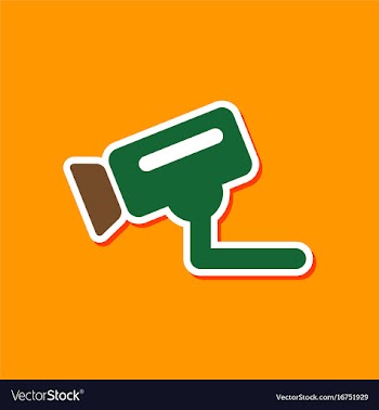 Paper sticker on stylish background security vector image