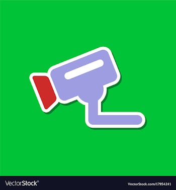 Paper sticker on stylish background security vector image