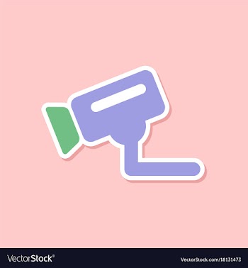 Paper sticker on stylish background security vector image