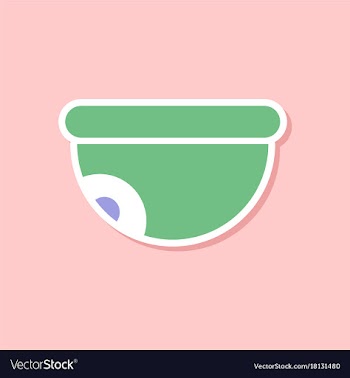 Paper sticker on stylish background security vector image