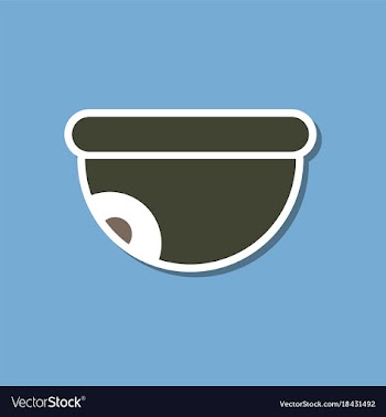 Paper sticker on stylish background security vector image