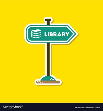 Paper sticker on stylish background sign library vector image