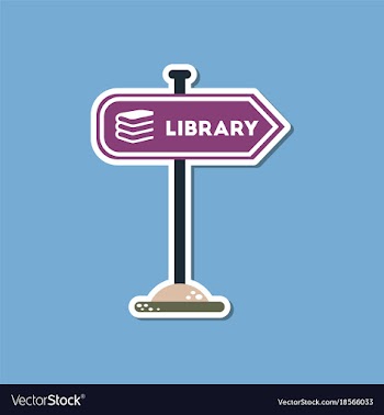 Paper sticker on stylish background sign library vector image