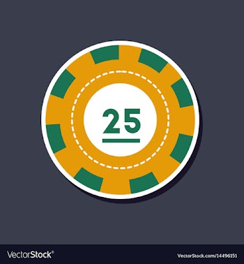 Paper sticker on stylish background single poker vector image