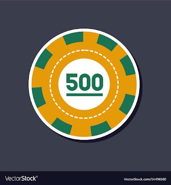 Paper sticker on stylish background single poker vector image