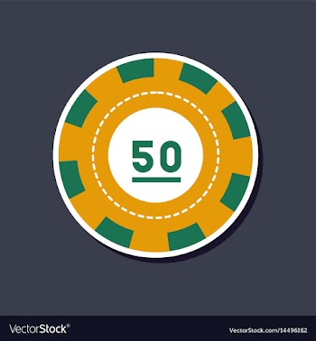 Paper sticker on stylish background single poker vector image
