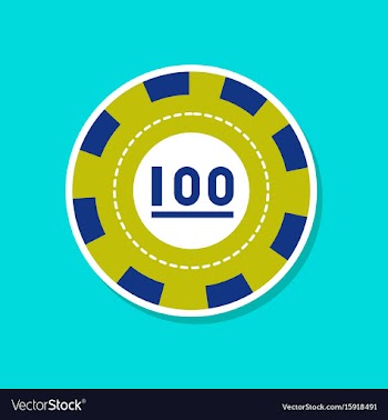 Paper sticker on stylish background single poker vector image