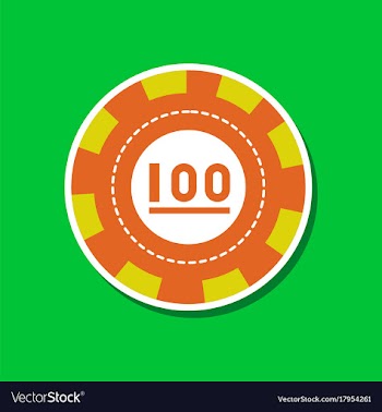 Paper sticker on stylish background single poker vector image