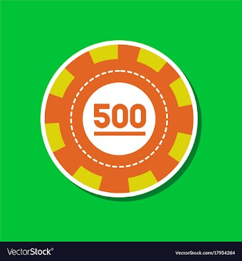 Paper sticker on stylish background single poker vector image