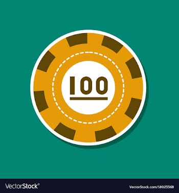 Paper sticker on stylish background single poker vector image