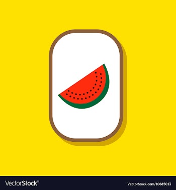 Paper sticker on stylish background slice of vector image