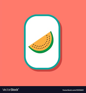 Paper sticker on stylish background slice of vector image