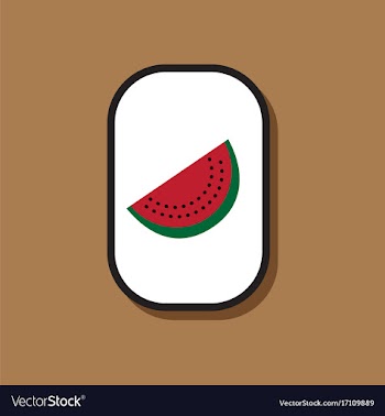 Paper sticker on stylish background slice of vector image