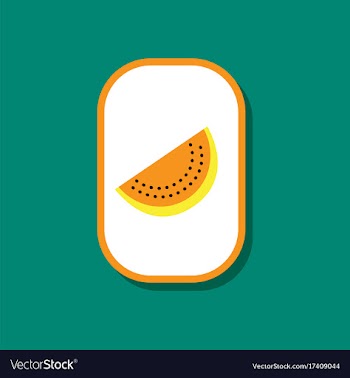 Paper sticker on stylish background slice of vector image