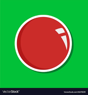 Paper sticker on stylish background sphere vector image