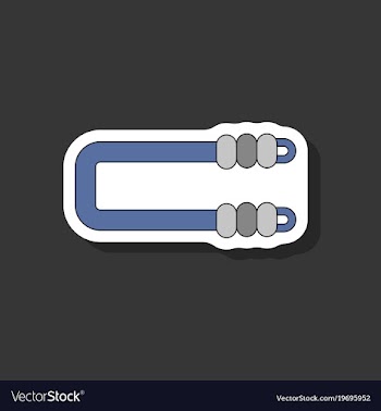 Paper sticker on stylish background sports vector image