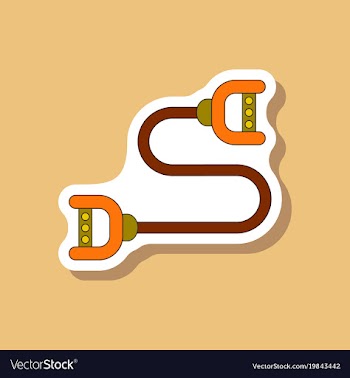 Paper sticker on stylish background sports vector image