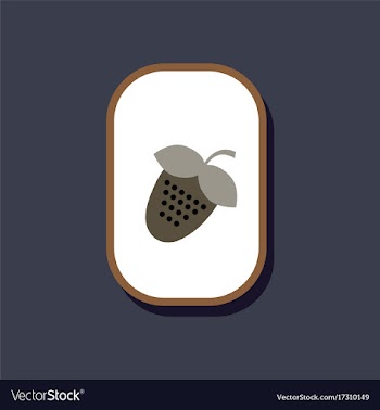 Paper sticker on stylish background strawberry vector image