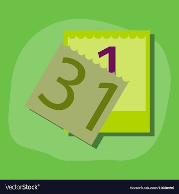 Paper sticker on stylish background tear-off vector image