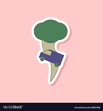 Paper sticker on stylish background tornado car vector image