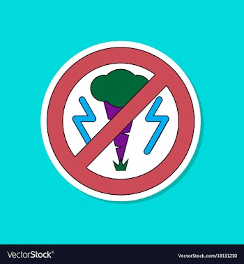 Paper sticker on stylish background tornado car vector image