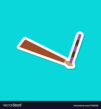 Paper sticker on stylish background traffic cops vector image