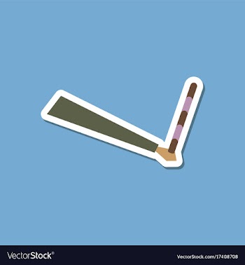 Paper sticker on stylish background traffic cops vector image